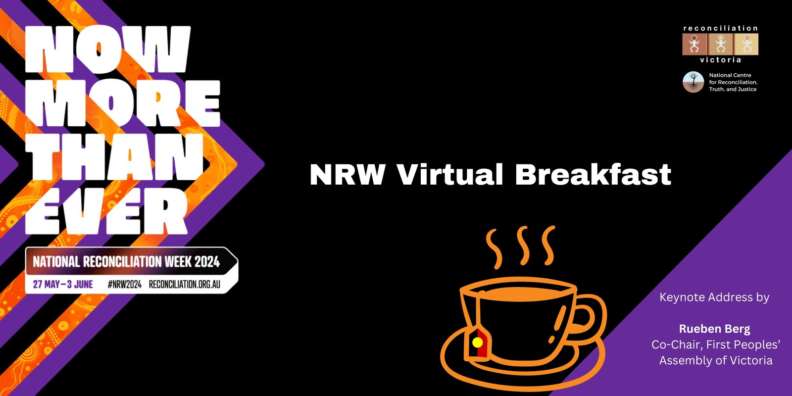 Banner image for National Reconciliation Week Virtual Breakfast