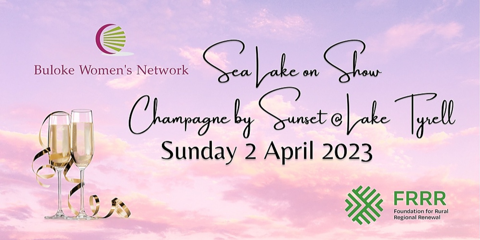 Banner image for Sea Lake on Show/Champagne at Lake Tyrell