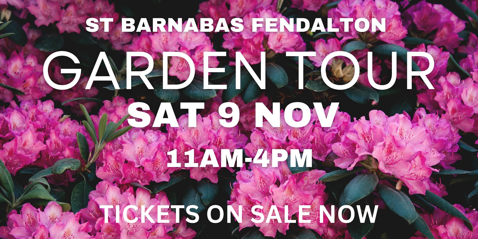 Banner image for St Barnabas Fendalton Garden Tour