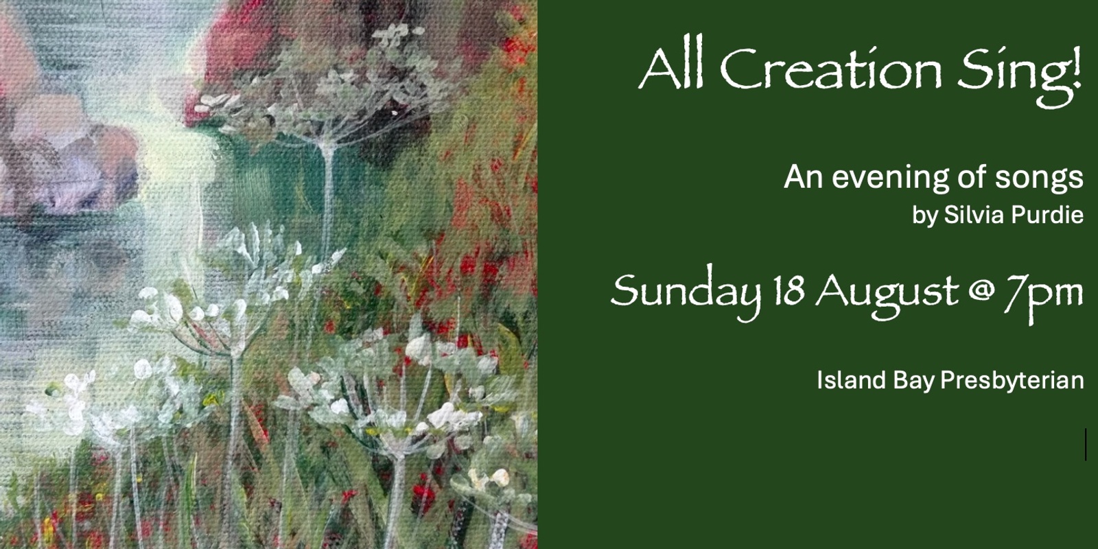 Banner image for All Creation Sing: New songs for worship