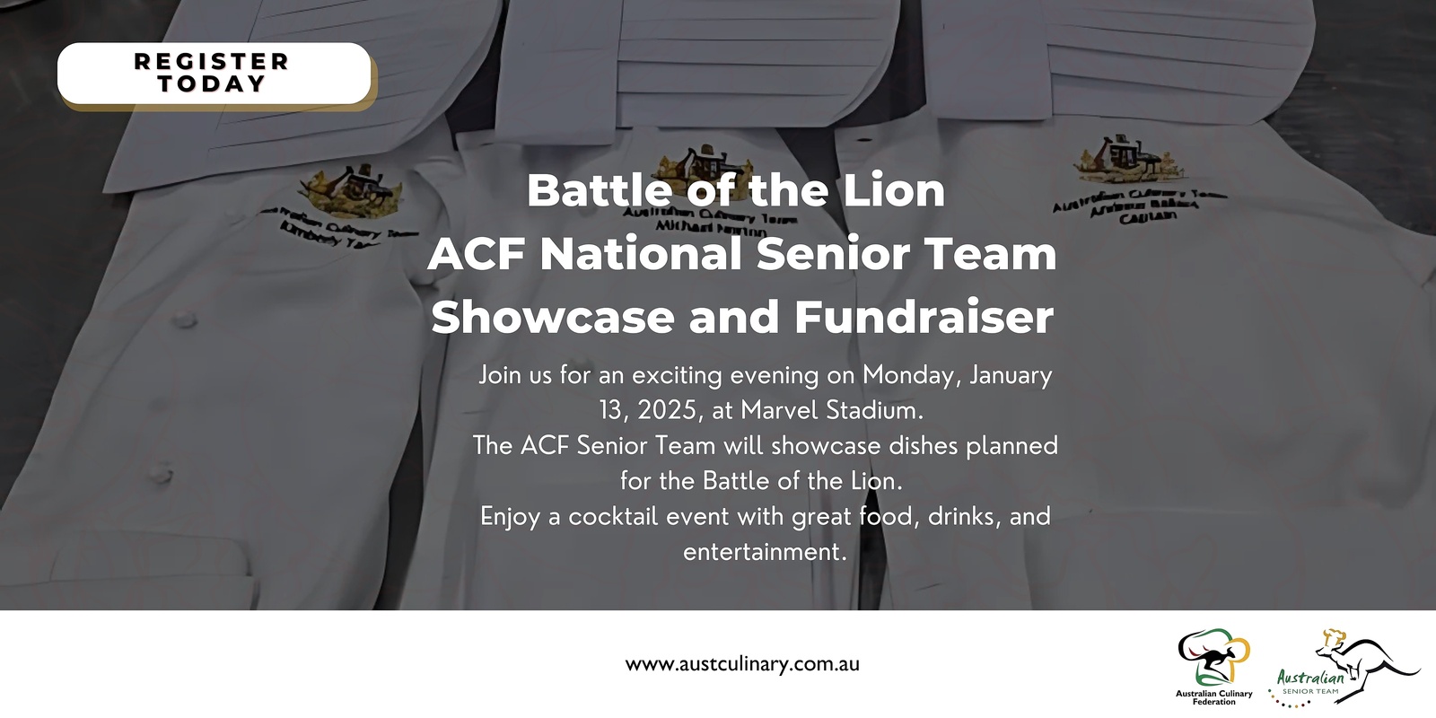 Banner image for National Senior Team’s Battle of the Lion Preview Event