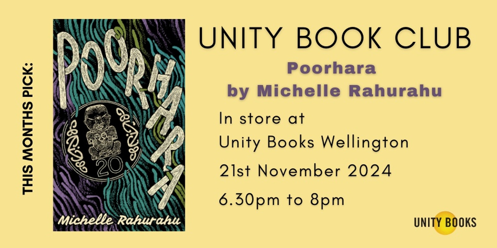 Banner image for Unity Book Club November 2024: Poorhara