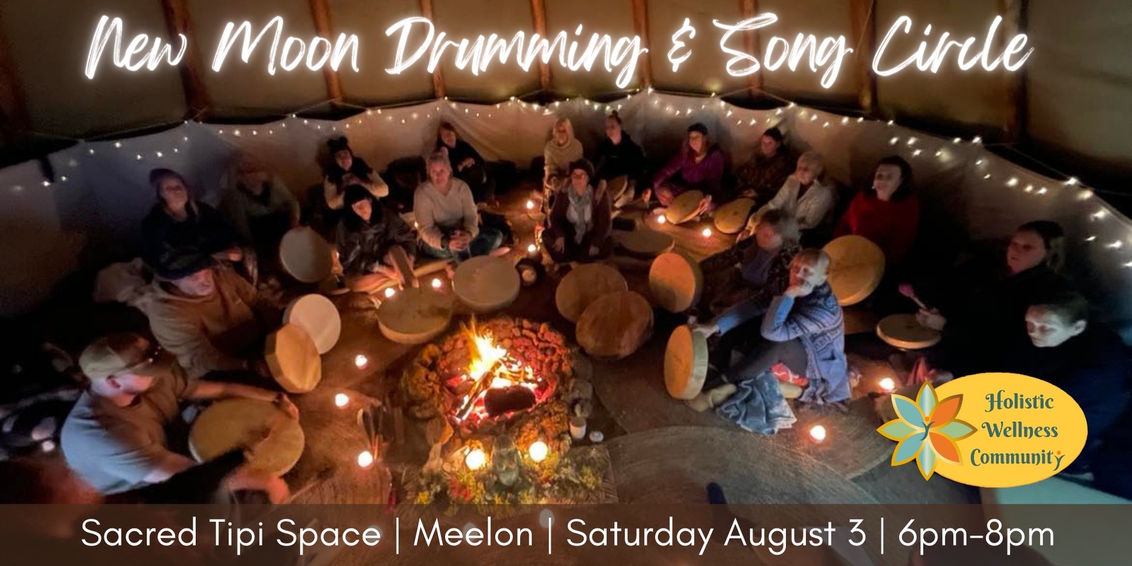 Banner image for New Moon Drumming & Song Circle