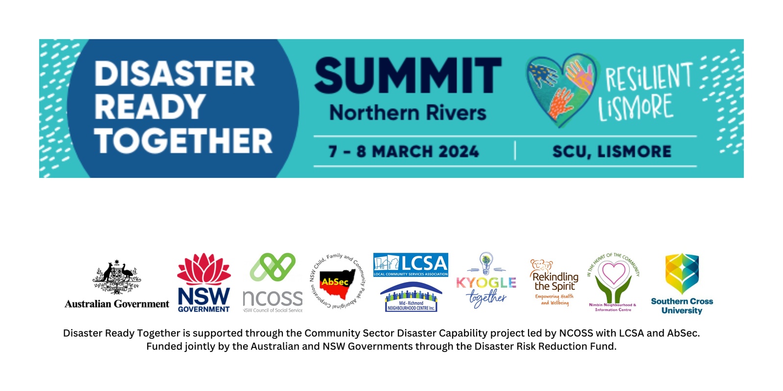 Banner image for Disaster Ready Together Summit