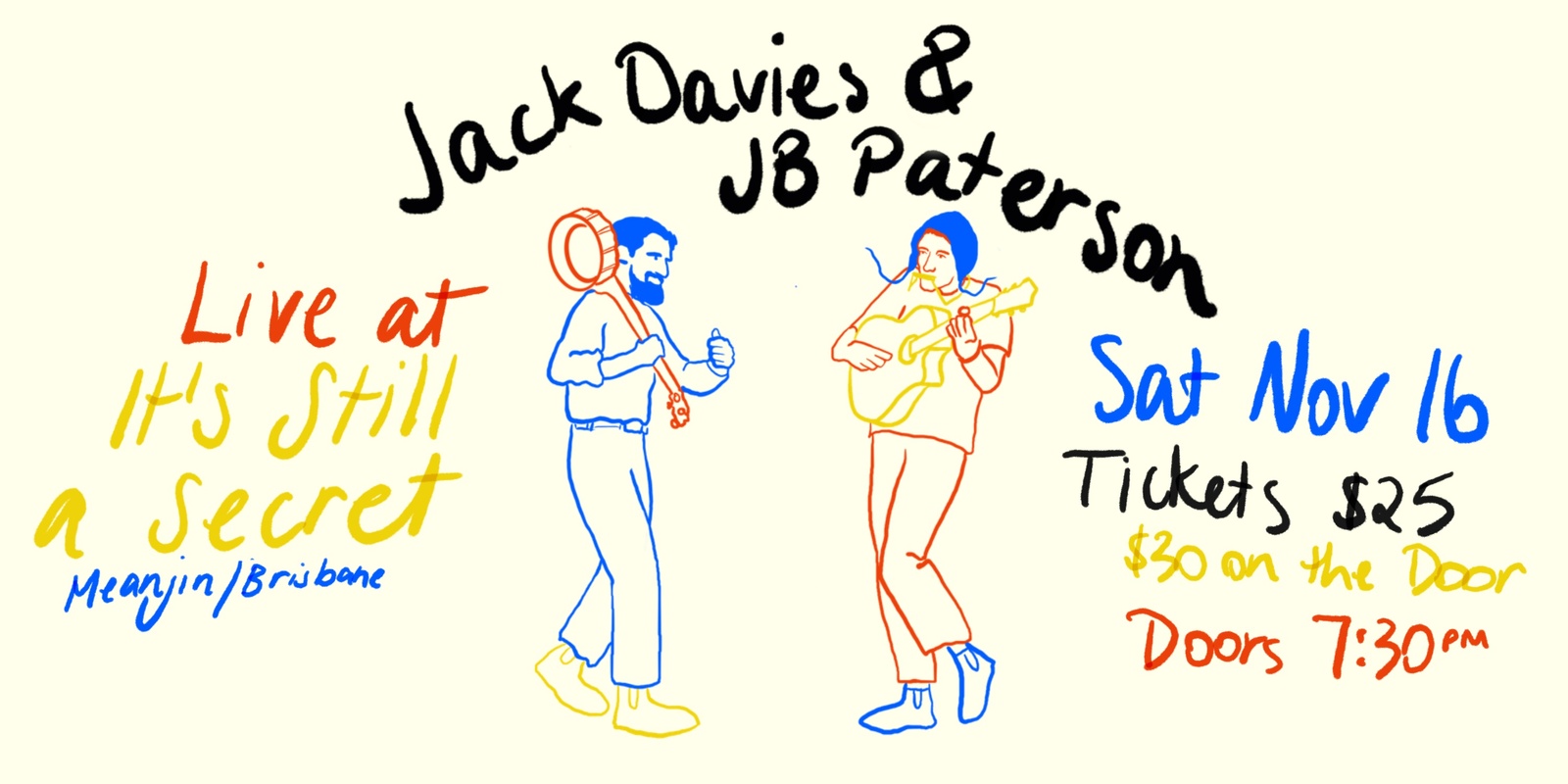 Banner image for Jack Davies & JB Paterson