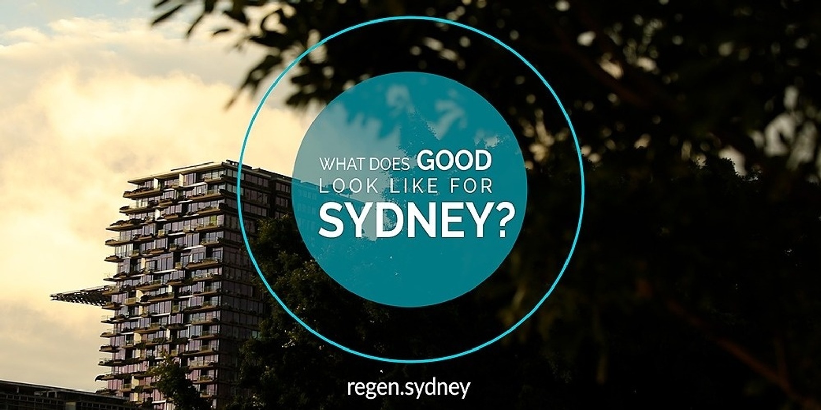 Banner image for What Does Good Look Like For Sydney? TEDx event at (Regen) Sydney Square ❌+🍩=🌱