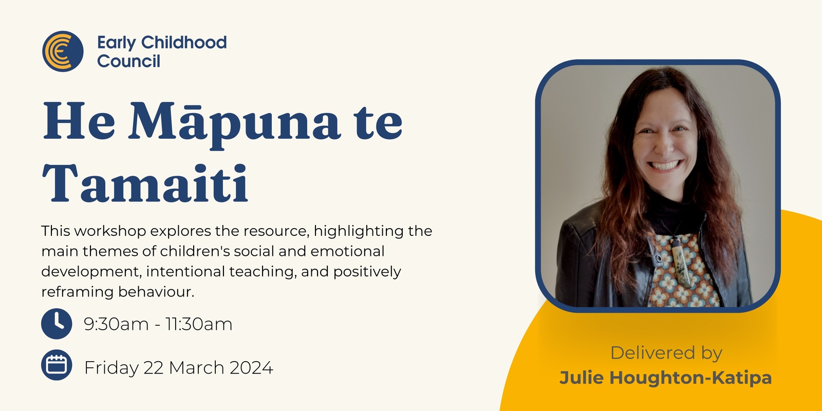 Banner image for He Māpuna te Tamaiti: Supporting Social and Emotional Competence in Early Learning  