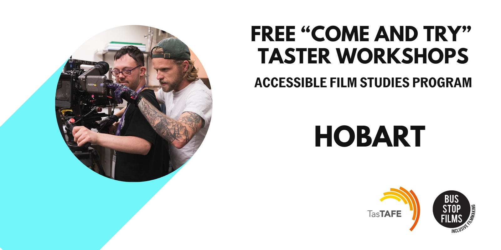 Banner image for Hobart workshop 2 Accessible Film Studies Program - Free “Come and Try” Taster Workshop