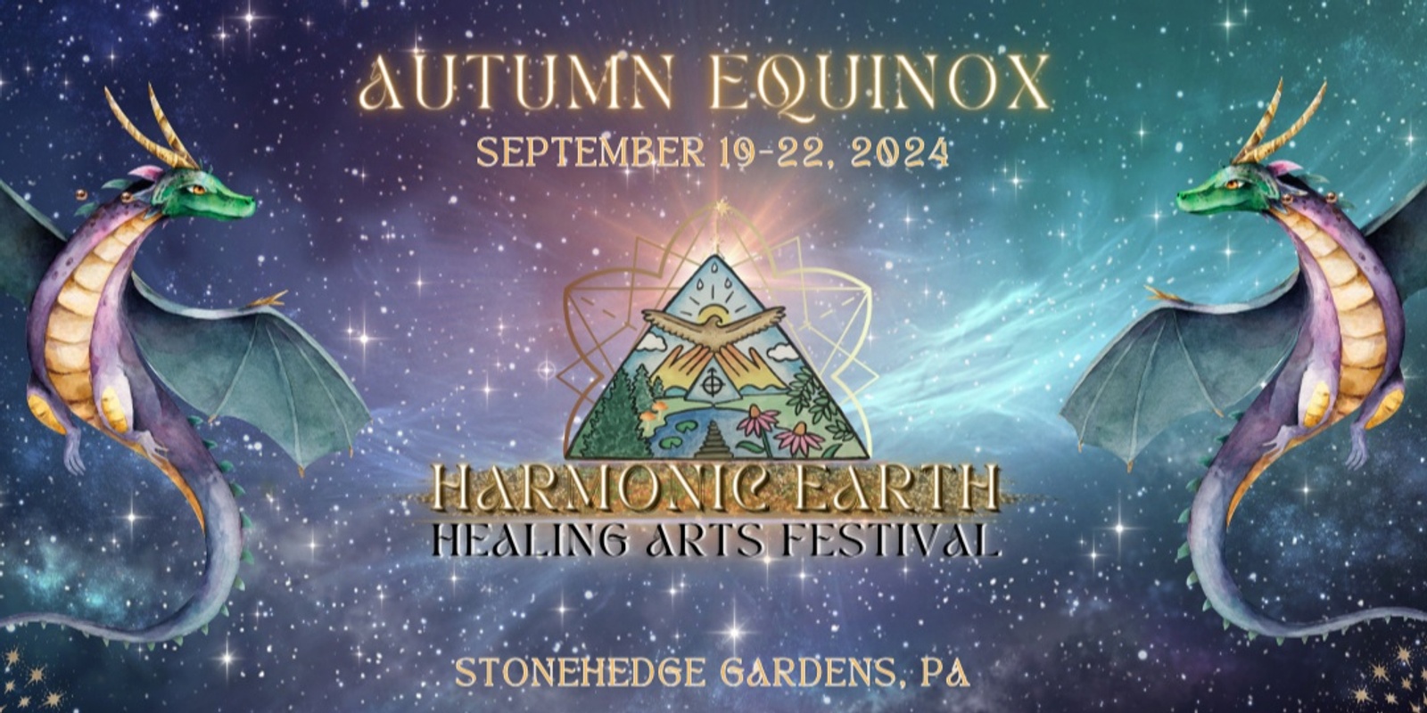Banner image for Harmonic Earth Festival 2024, Stonehedge Gardens, PA