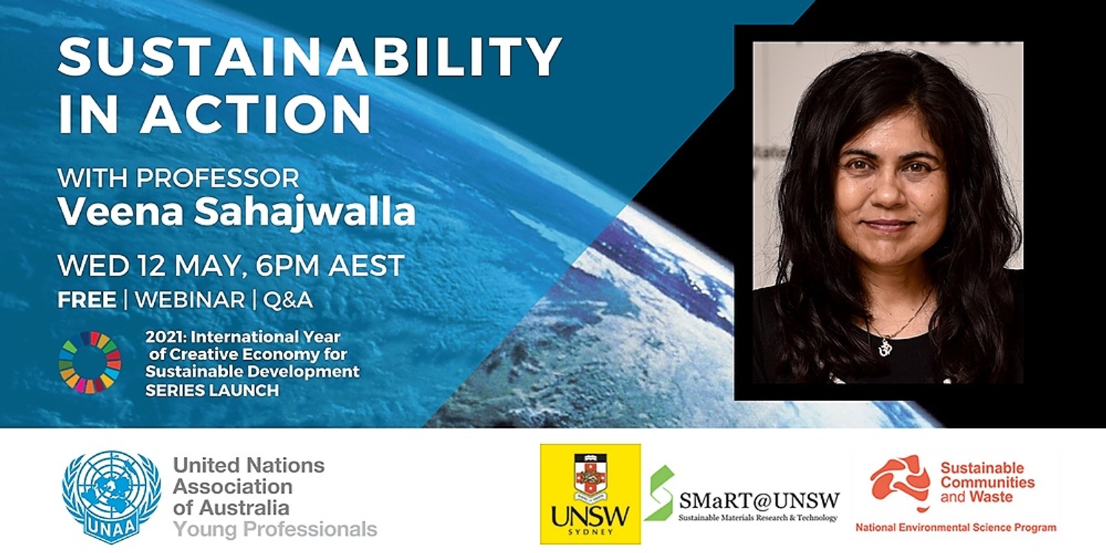 Banner image for Sustainability in Action: UNAA Young Professionals National Event Series Launch