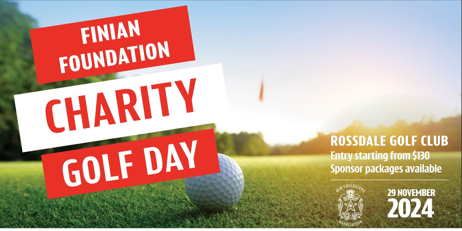 Banner image for Finian Foundation Charity Golf Day
