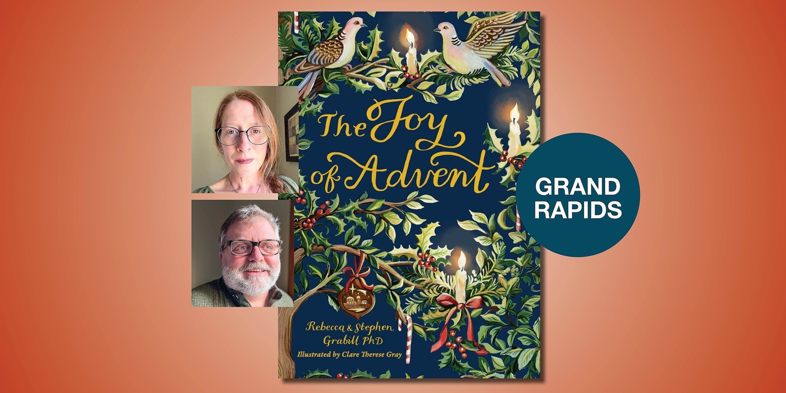 Banner image for The Joy of Advent with Rebecca Grabill and Stephen Grabill