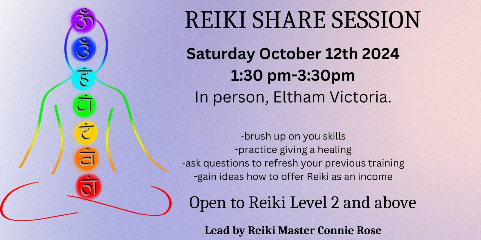 Banner image for REIKI SHARE SESSION