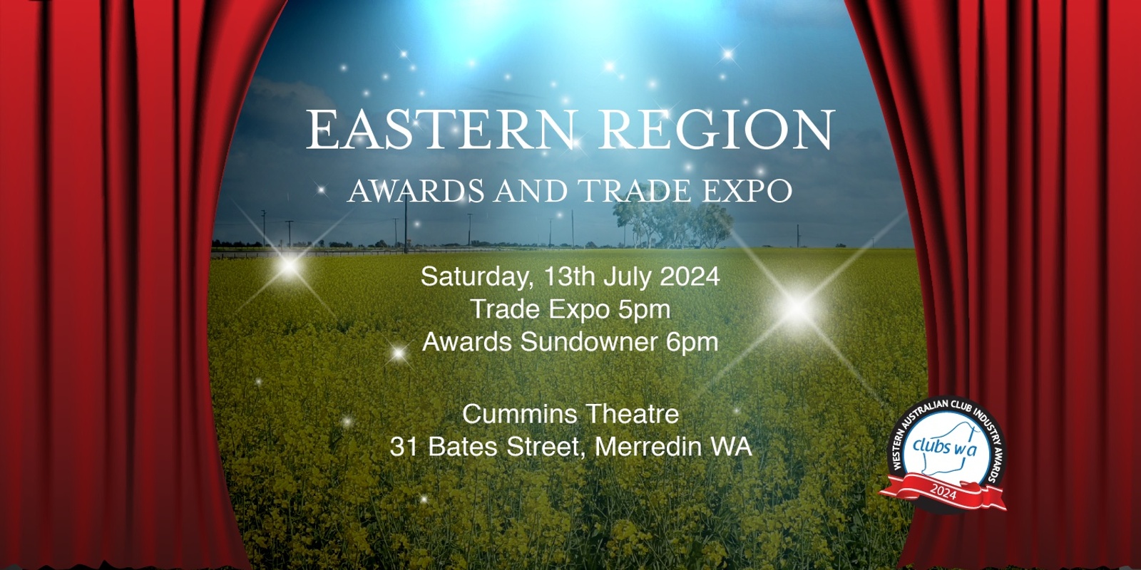 Banner image for Clubs WA Eastern Region Awards & Trade Expo