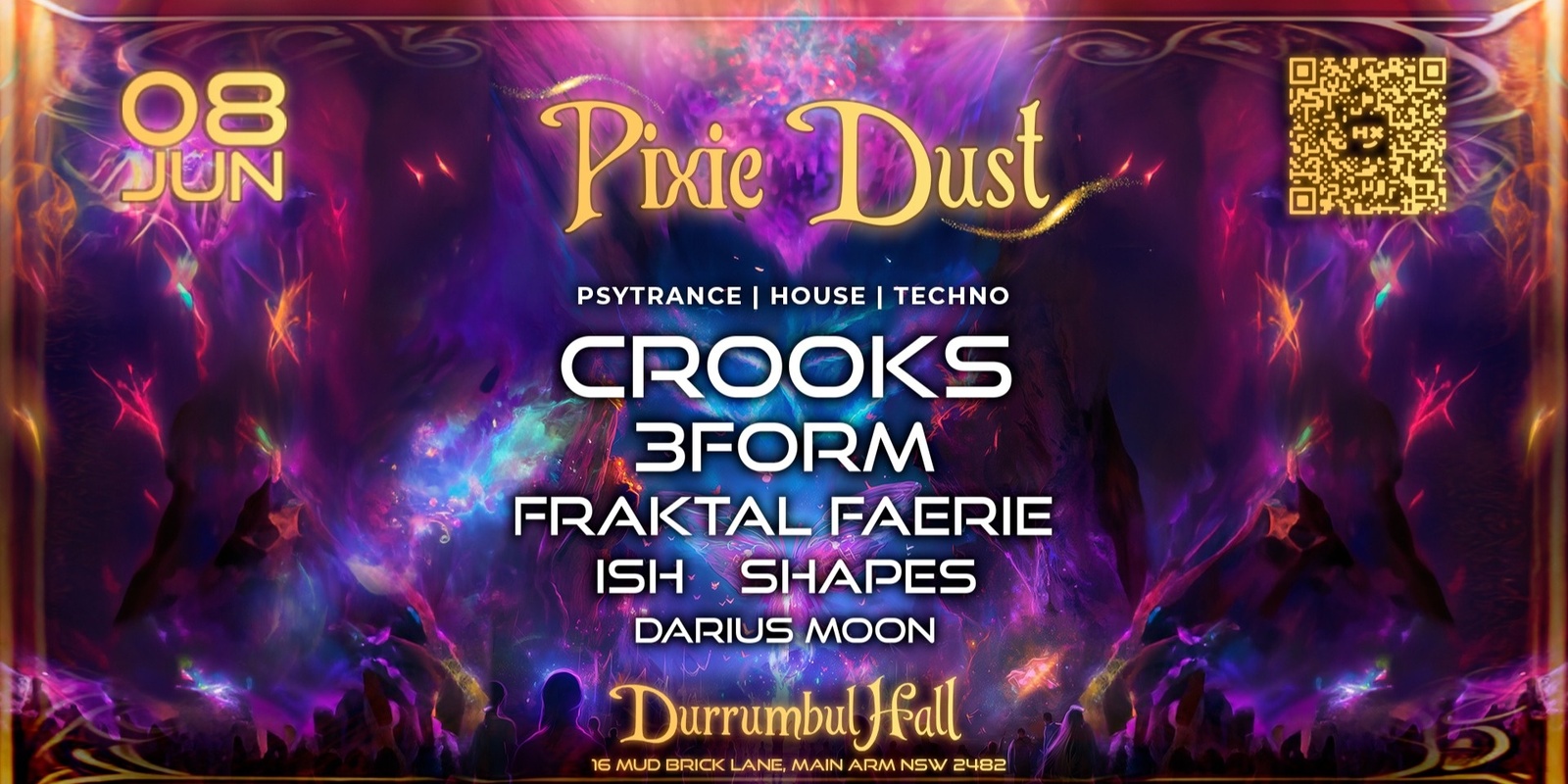 Banner image for PIXIE DUST - Durrumbul Hall