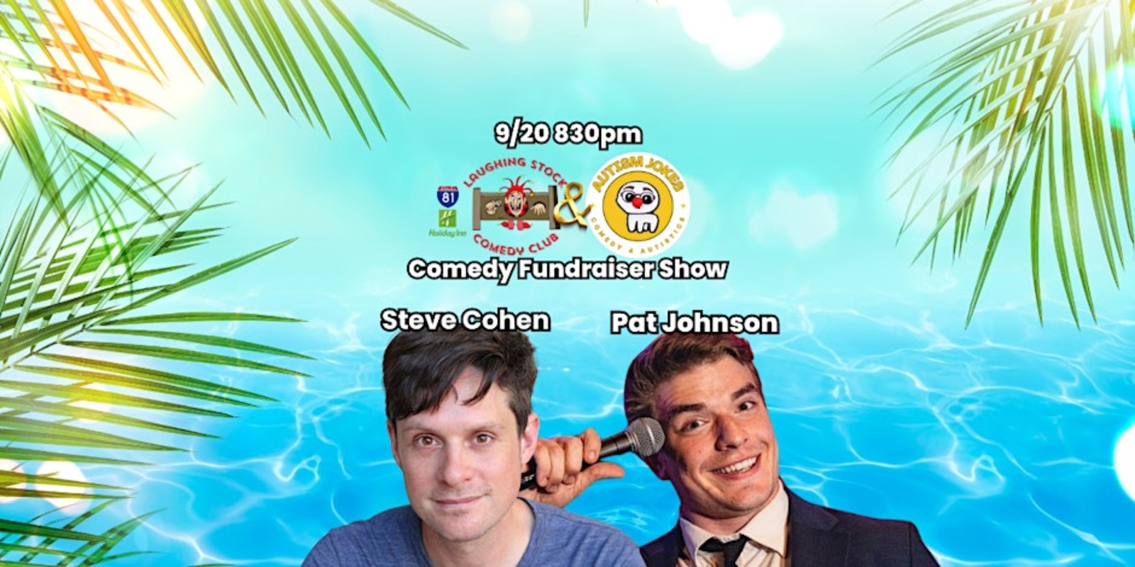 Banner image for Autism Jokes: A Stand-Up Comedy Fundraiser for Disabled People