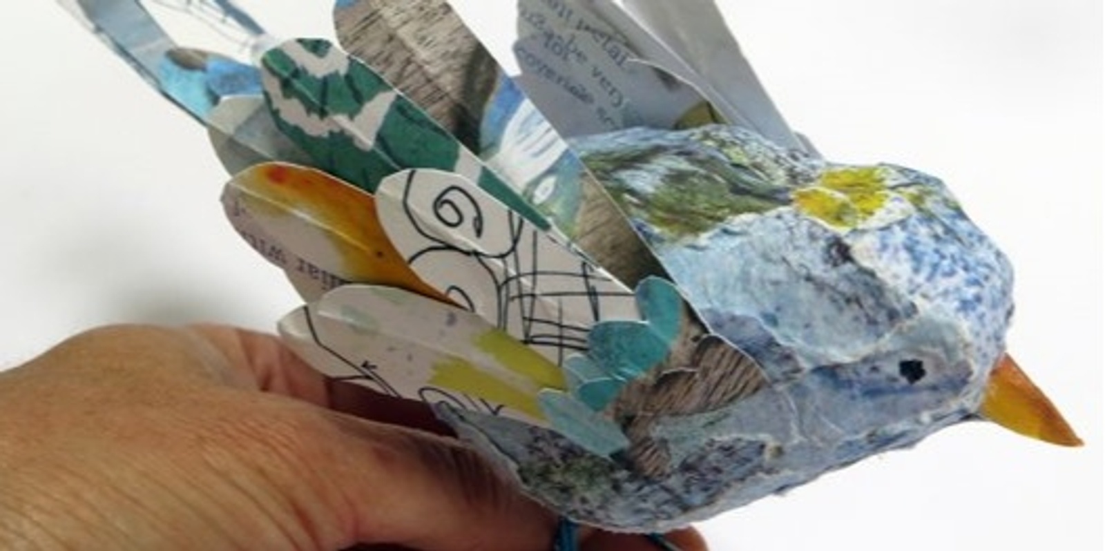 Banner image for Create a Cute Paper Mache Bird Sculpture Workshop