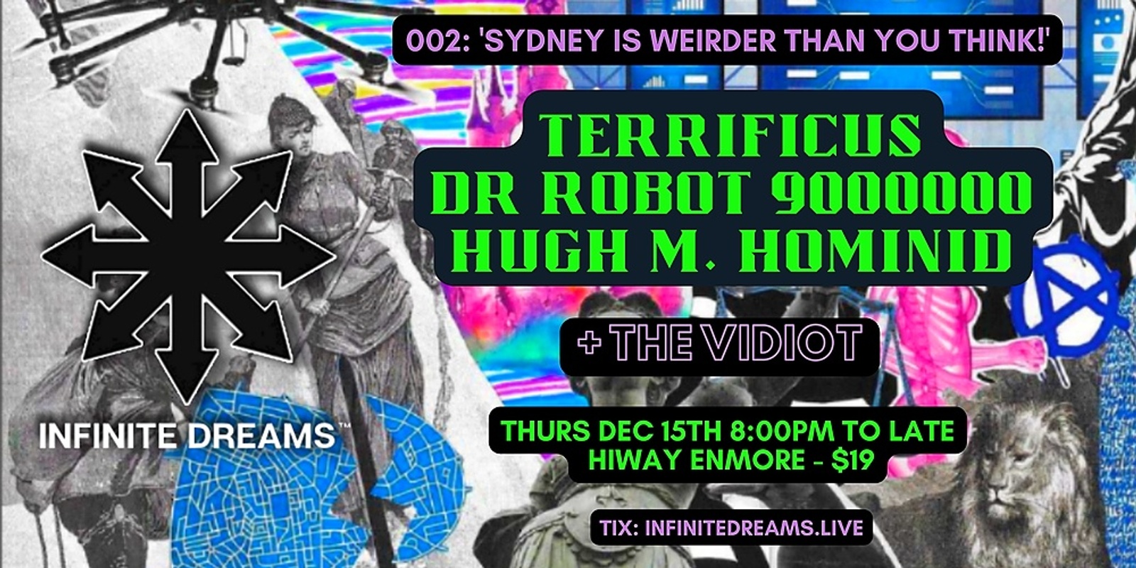 Banner image for Infinite Dreams 002: Sydney Is Weirder Than You Think! 