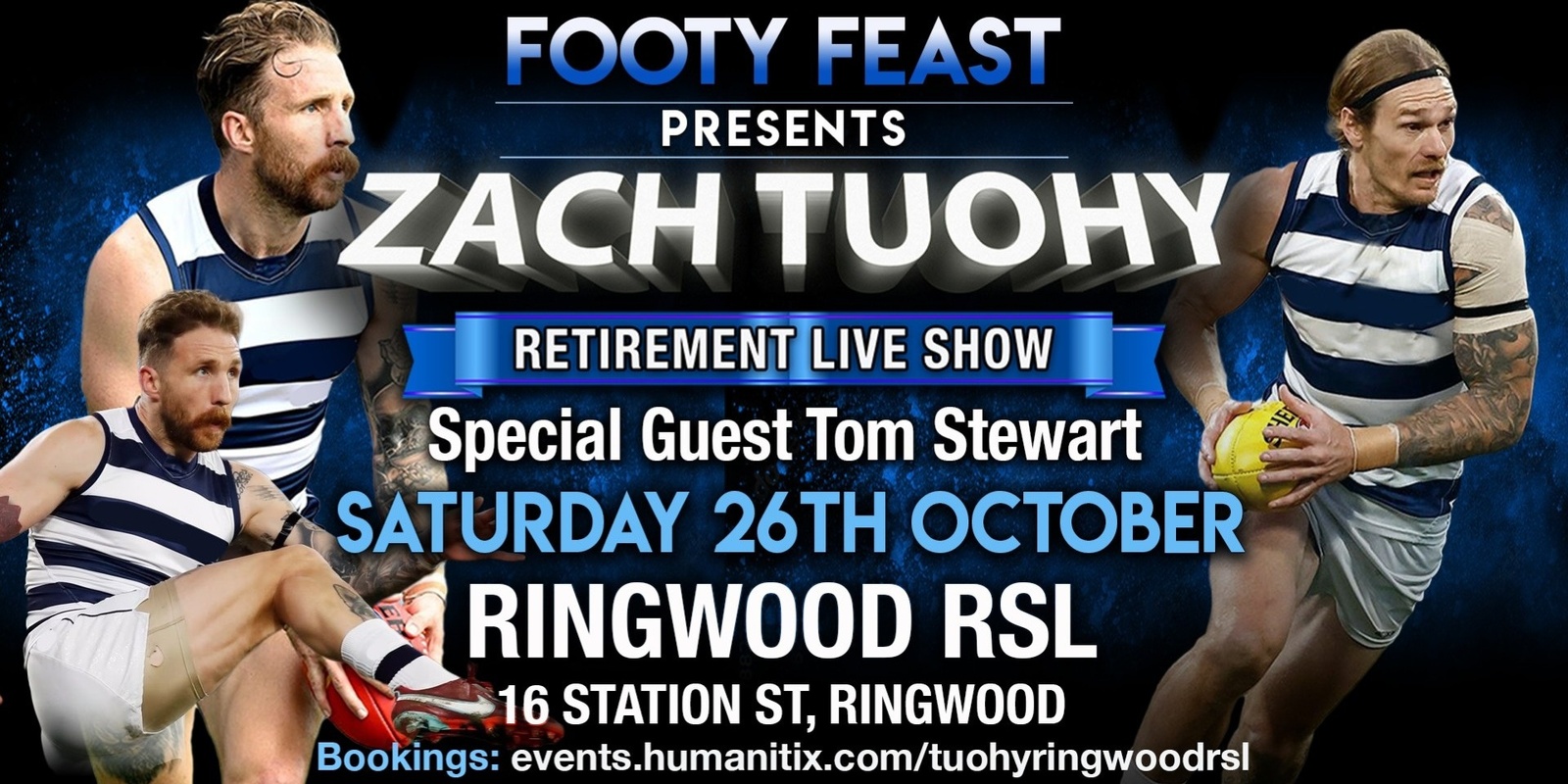 Banner image for Zach Tuohy Retirement "Live Show"