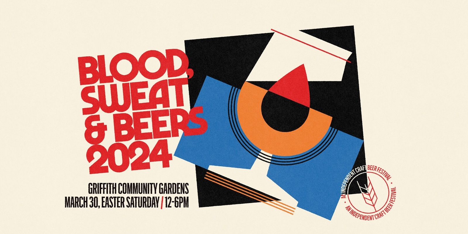 Banner image for Blood Sweat & Beers 2024 - Craft Beer Festival 