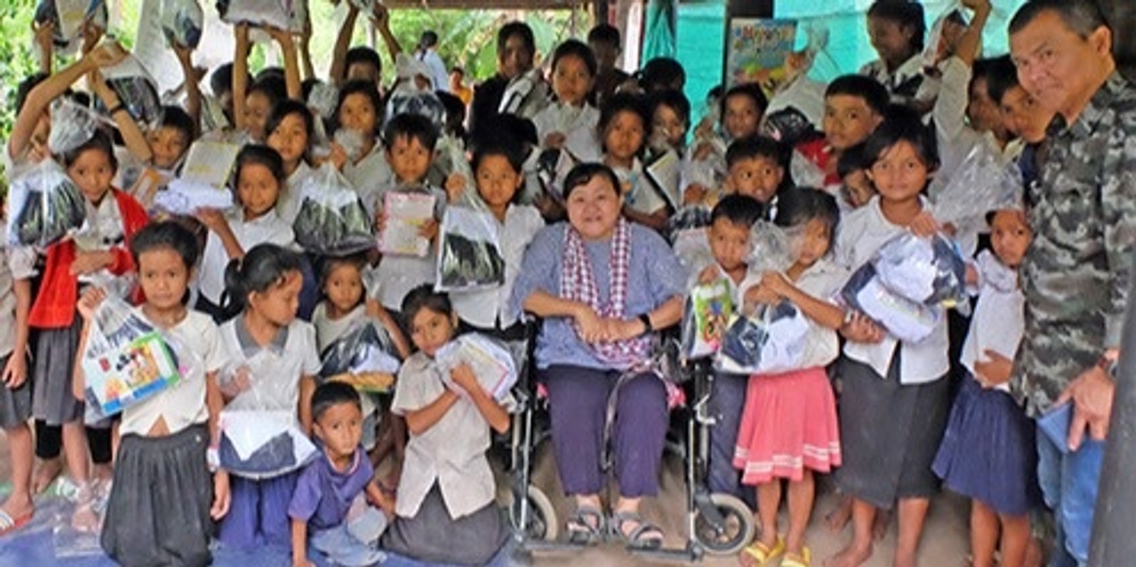 Banner image for Afternoon Tea with Addheka -  An uplifting story of a polio survivor from the killing fields of Cambodia and her inspirational journey to leadership.