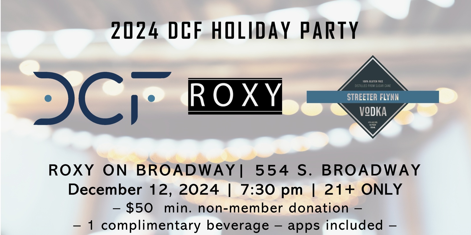 Banner image for 2024 DCF Member-Friends Holiday Party