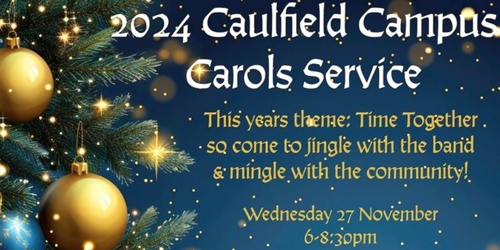 Banner image for 2024 Carols Service