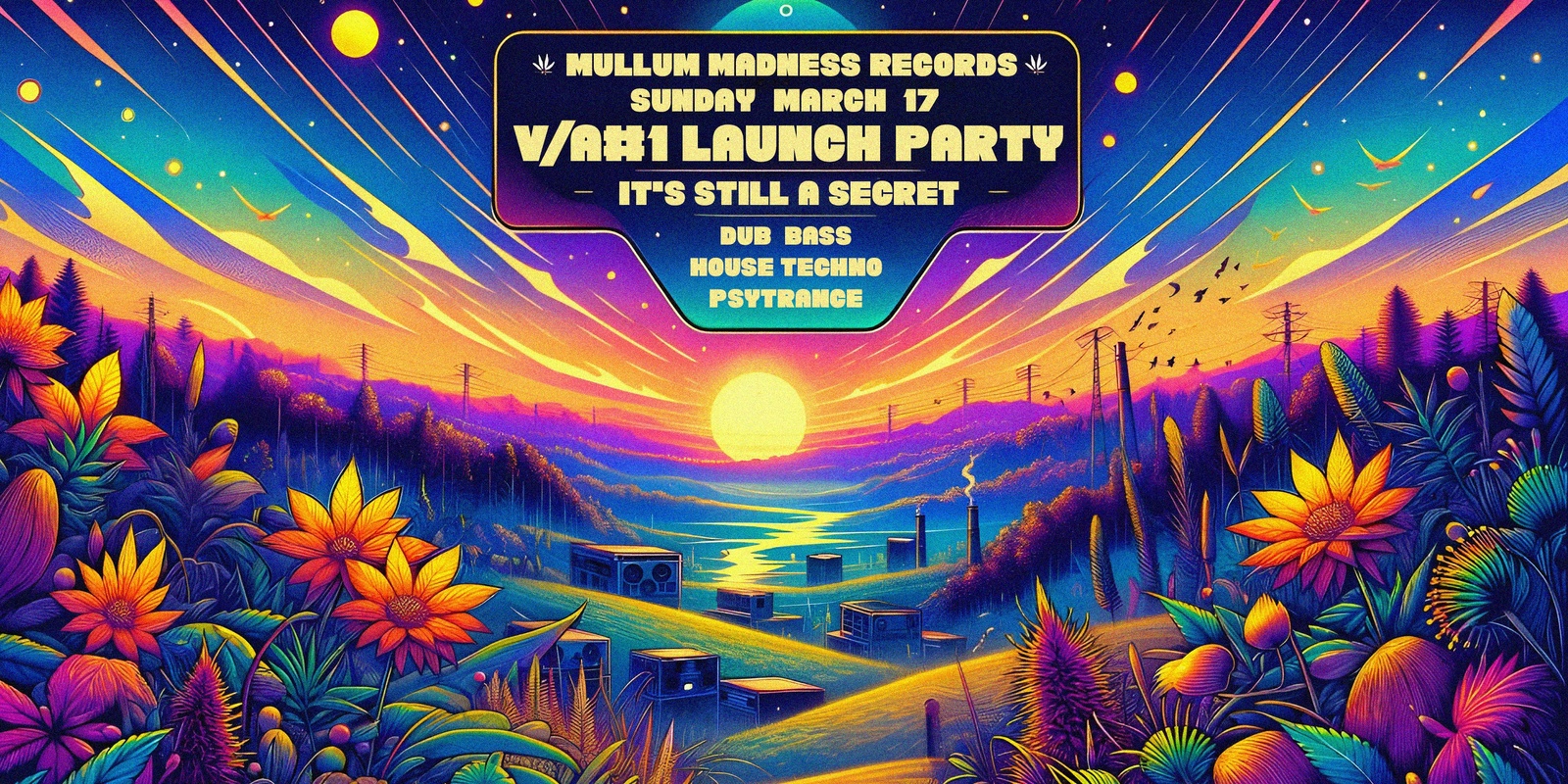 Banner image for Mullum Madness Records V/A#1 Launch Party