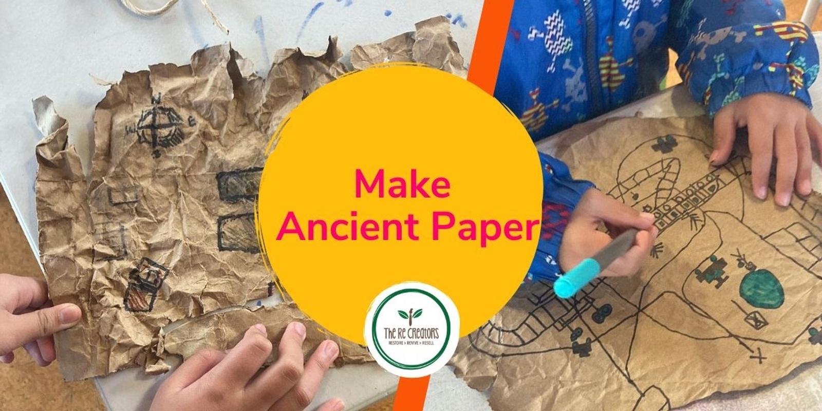 Banner image for Make an Ancient Paper, Birkenhead Library, Wednesday 2 October, 2pm - 4pm