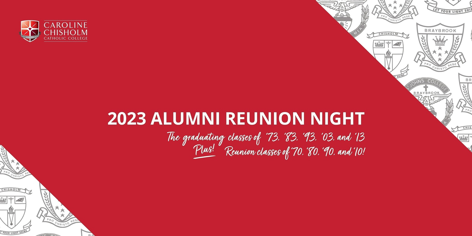 Banner image for Alumni Reunion Night 2023