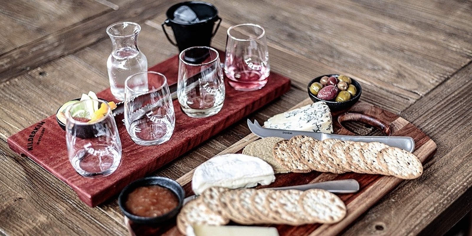 Banner image for Distillery Tour and Gin Tasting for Two with Cheese Platter - Kilderkin Distillery