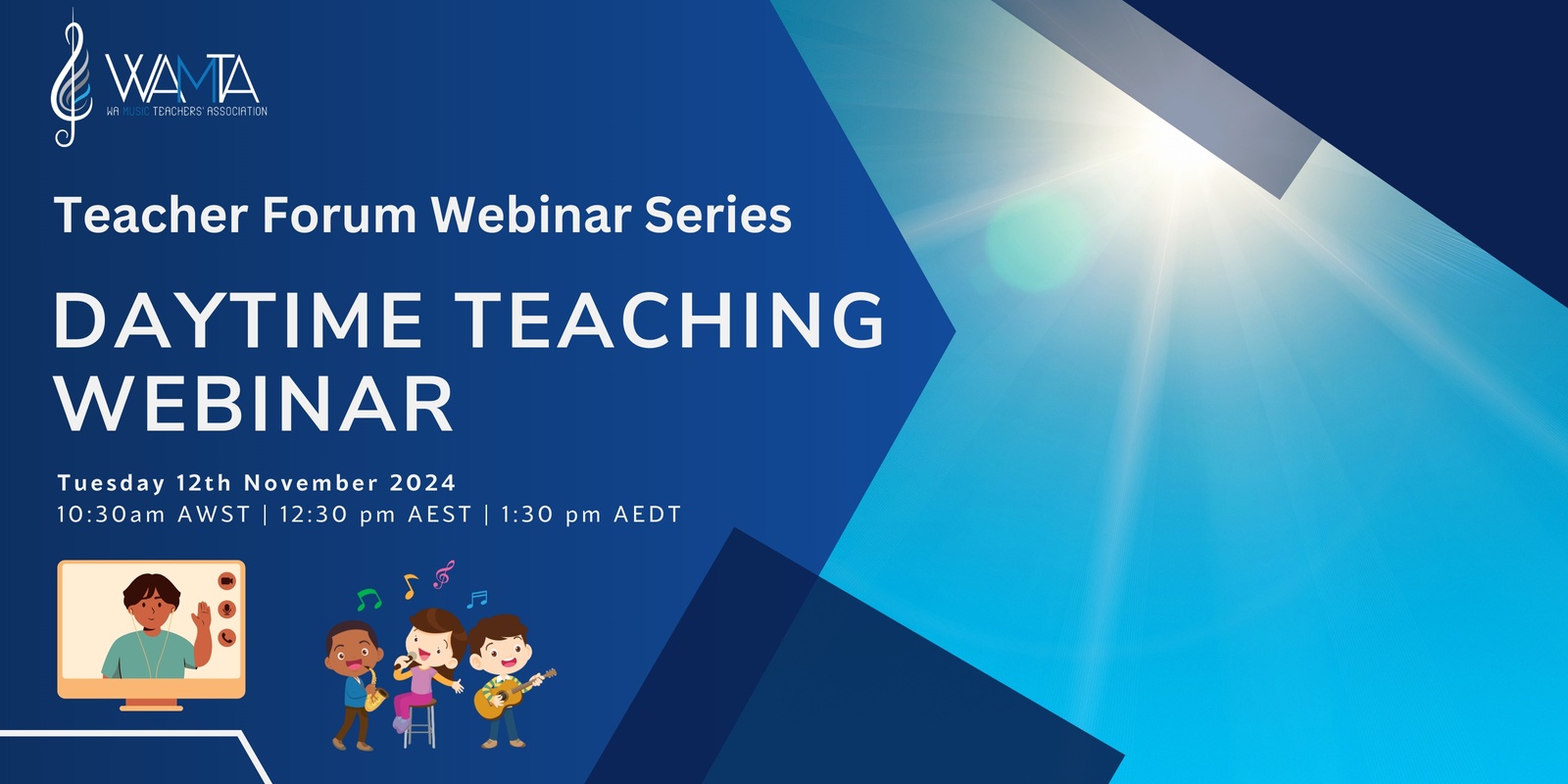 Banner image for Daytime Teaching Webinar