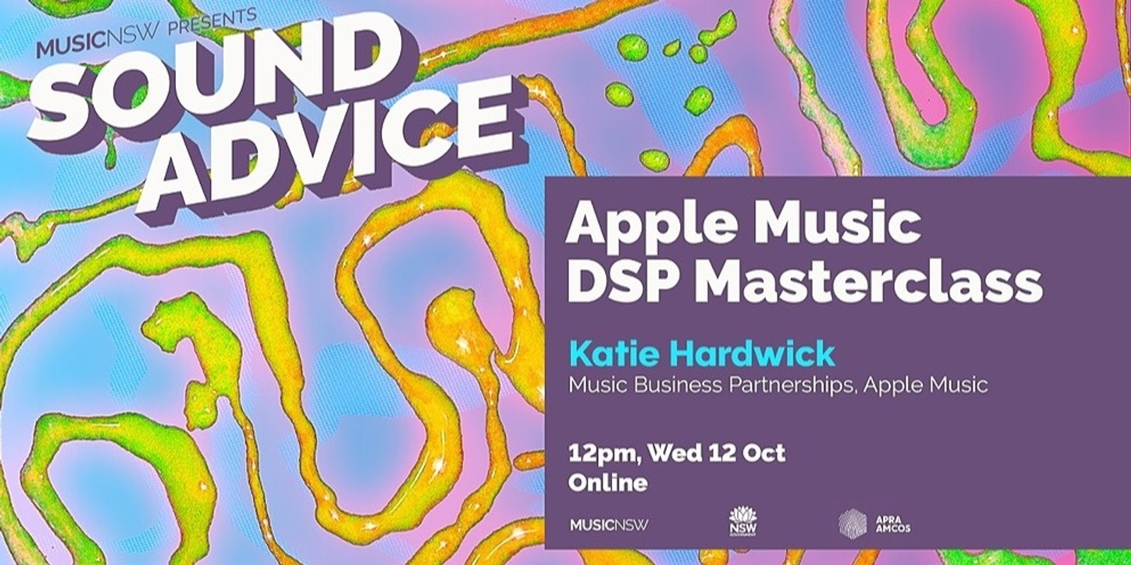 Banner image for Sound Advice DSP Masterclass – Apple Music