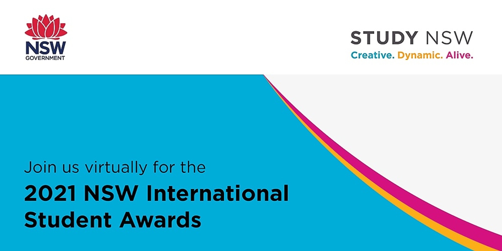 Banner image for 2021 NSW International Student Awards - Virtual Ceremony