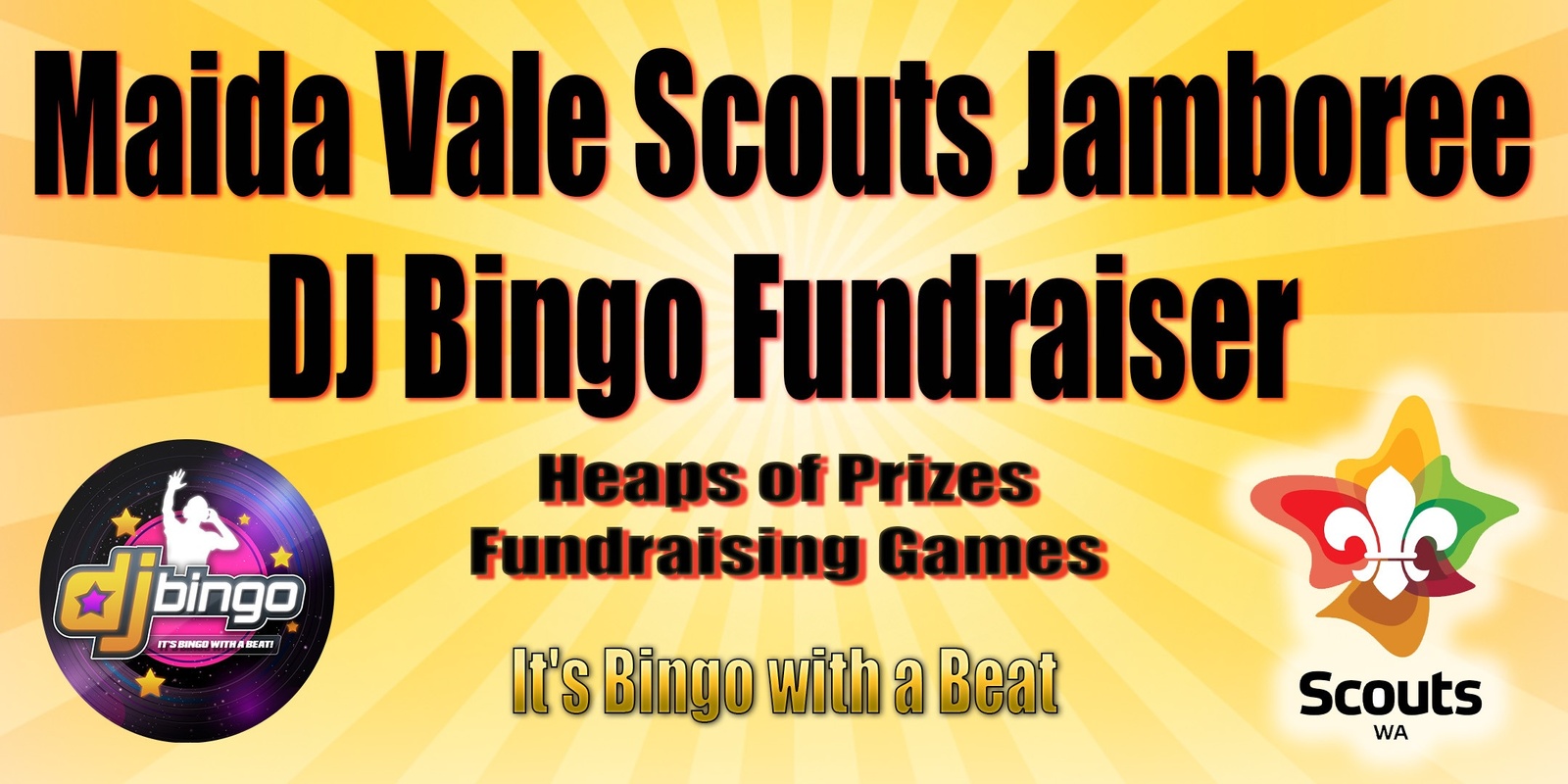 Banner image for Maida Vale Scouts Jamboree DJ Bingo Fundraiser