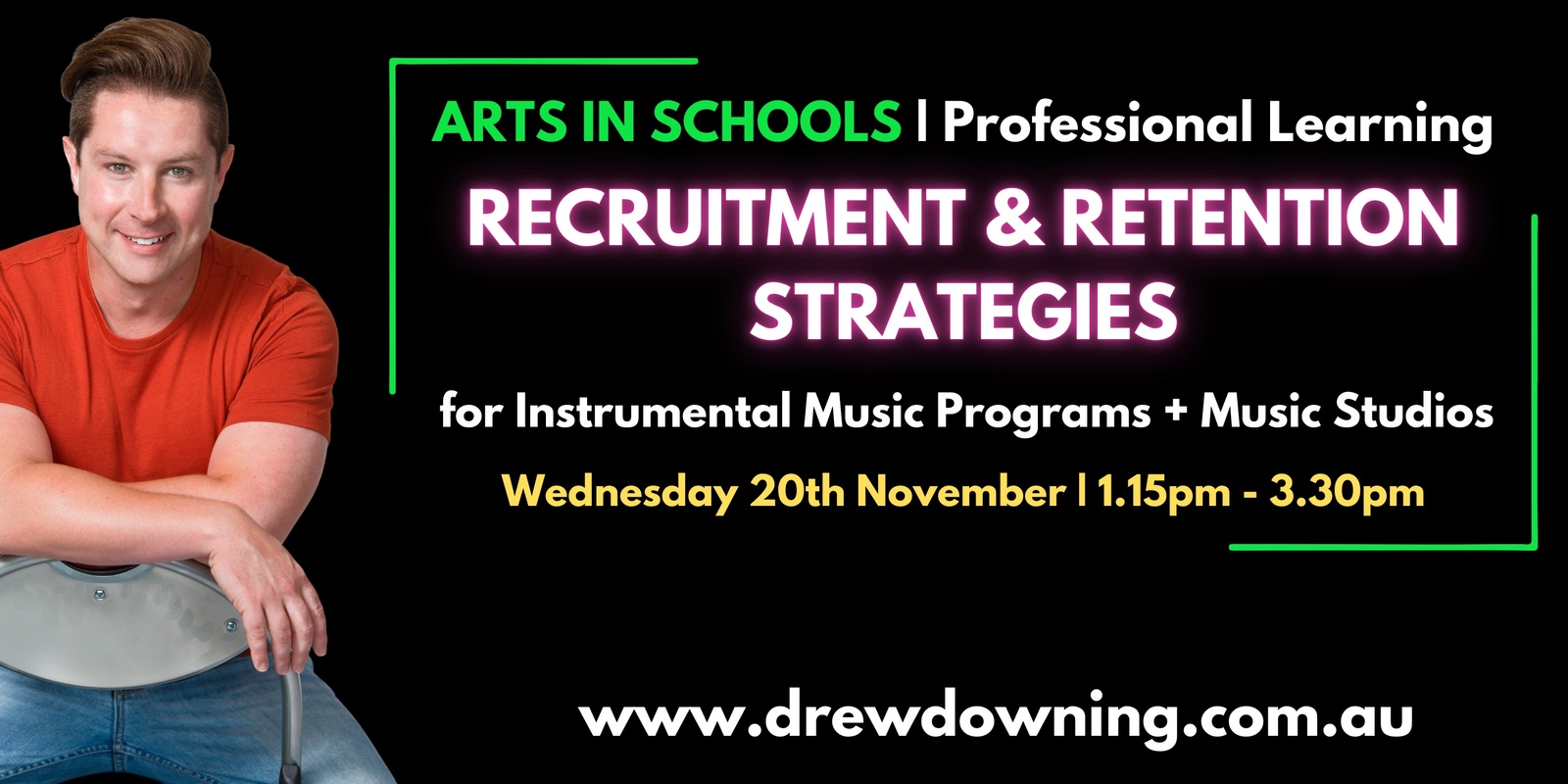 Banner image for Recruitment & Retention Strategies for Instrumental Music Programs & Music Studios