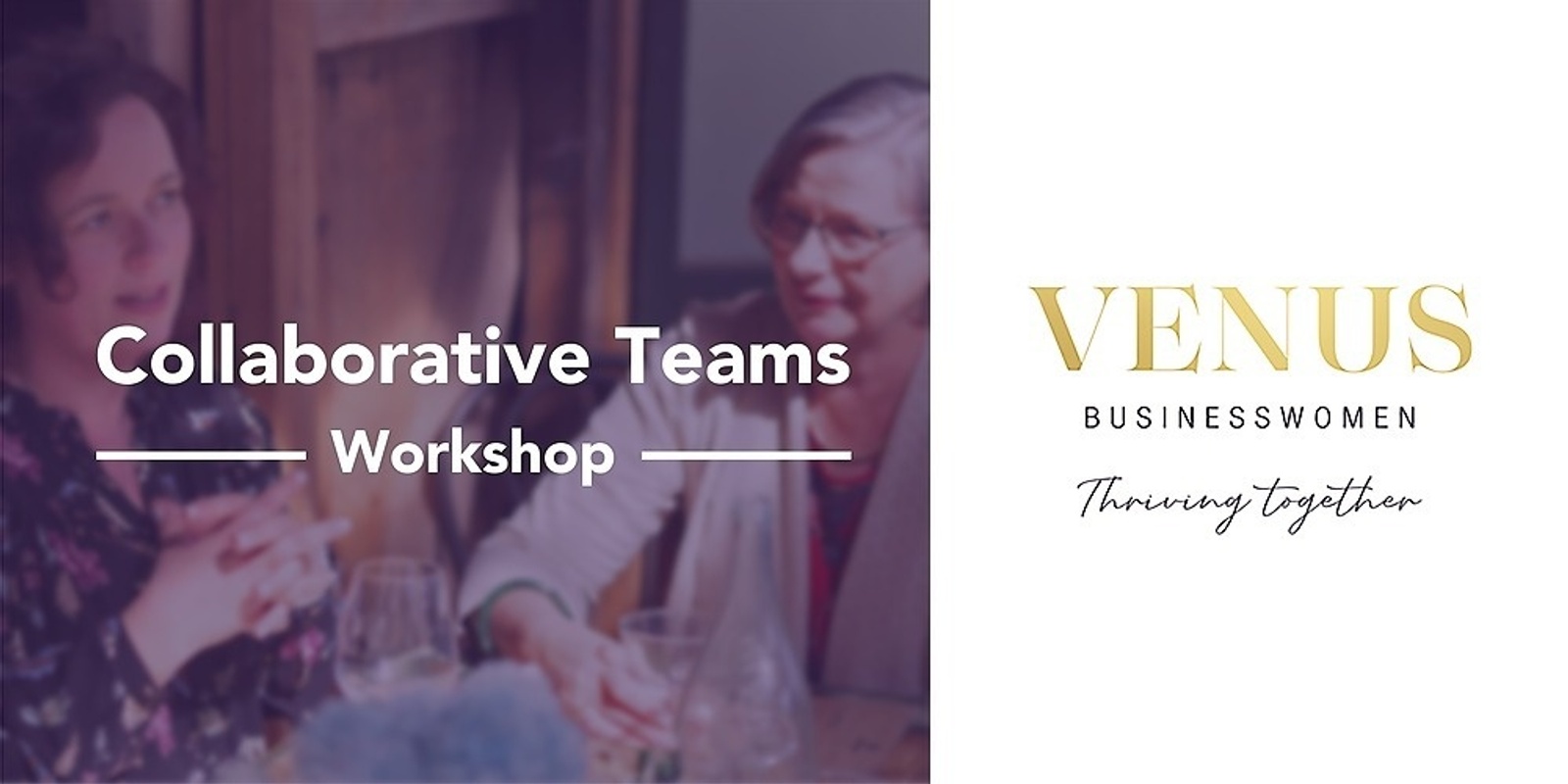 Banner image for Venus Hutt Valley - Collaborative Teams Workshop - 18th March 2021