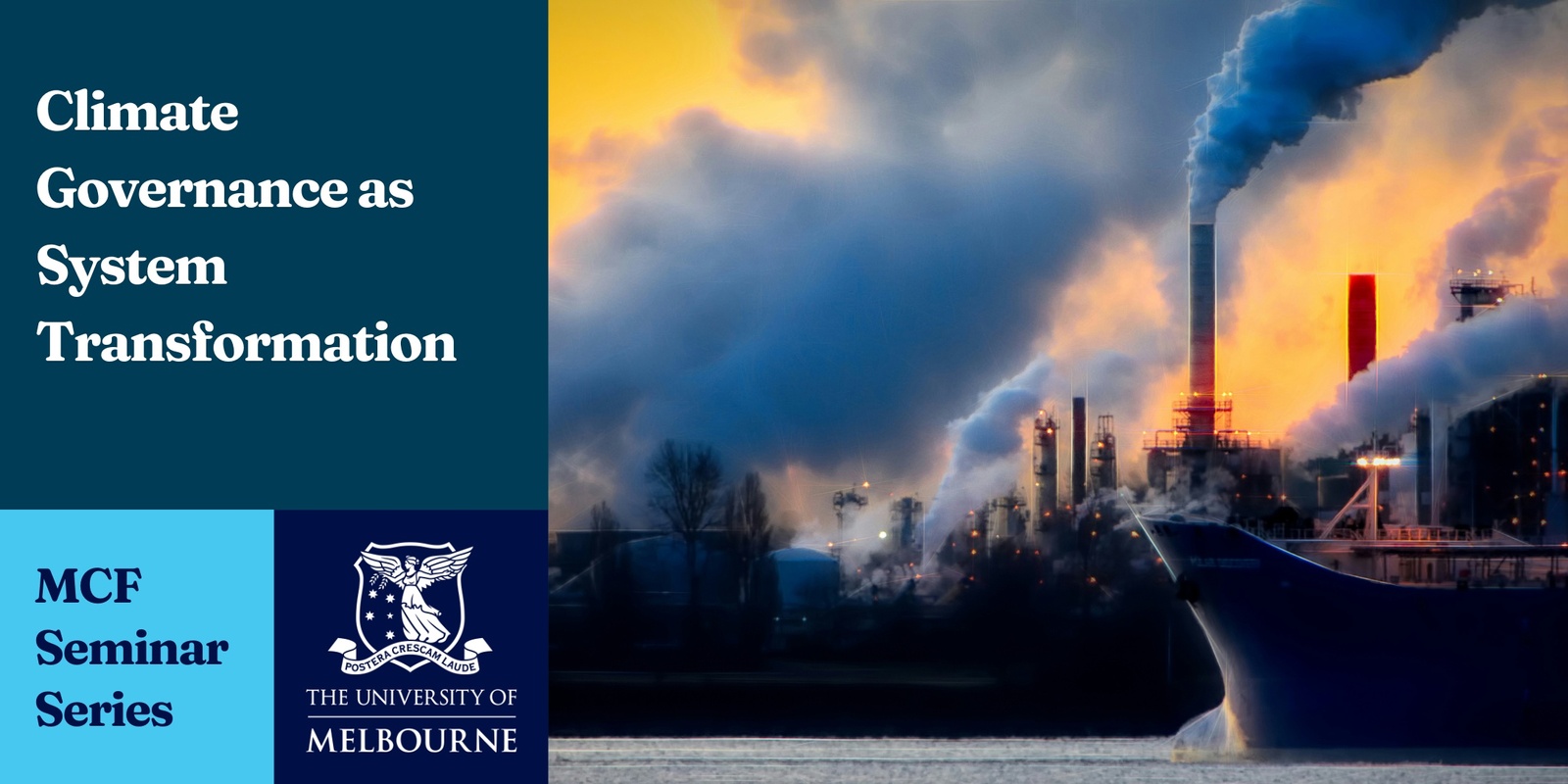 Banner image for MCF Seminar Series: Climate Governance as System Transformation 