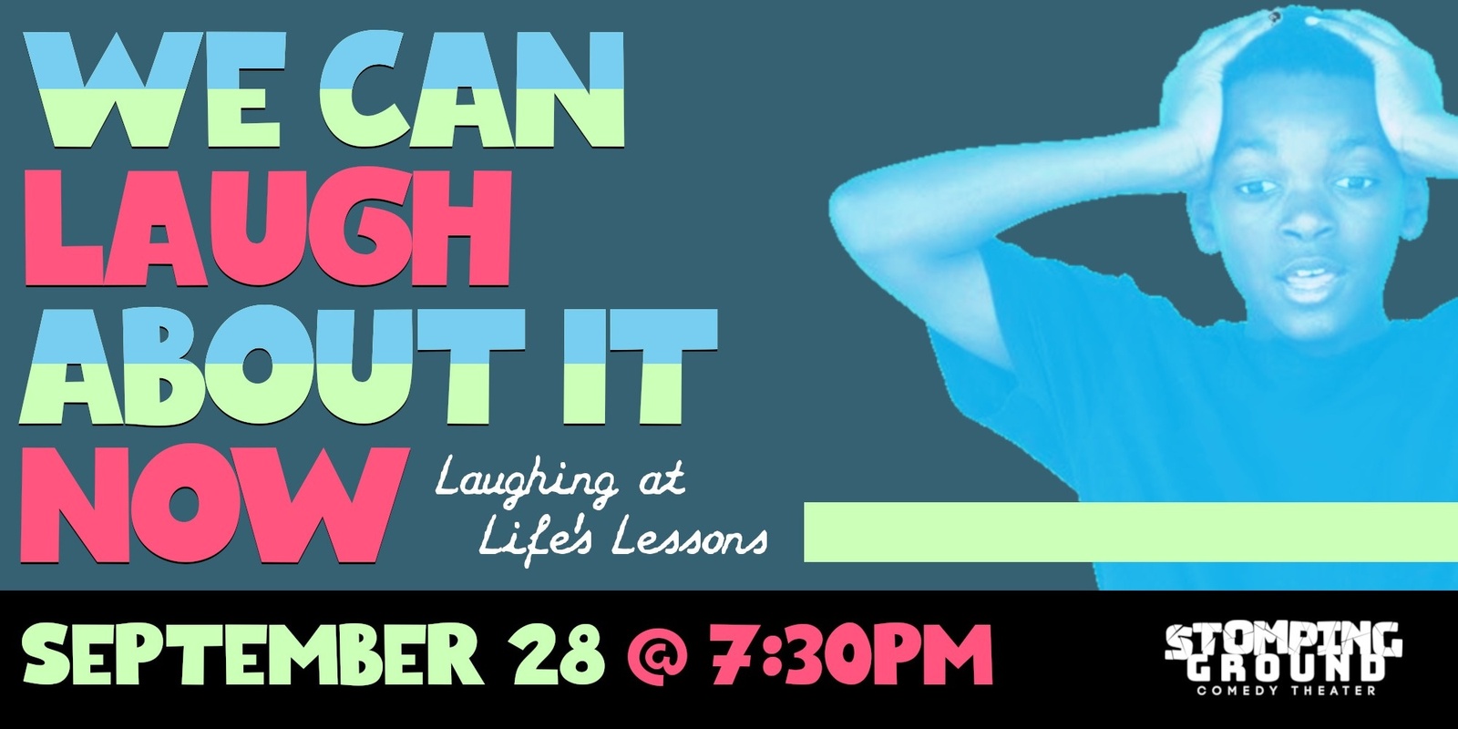 Banner image for We Can Laugh About it Now: Laughing at Life's Lessons