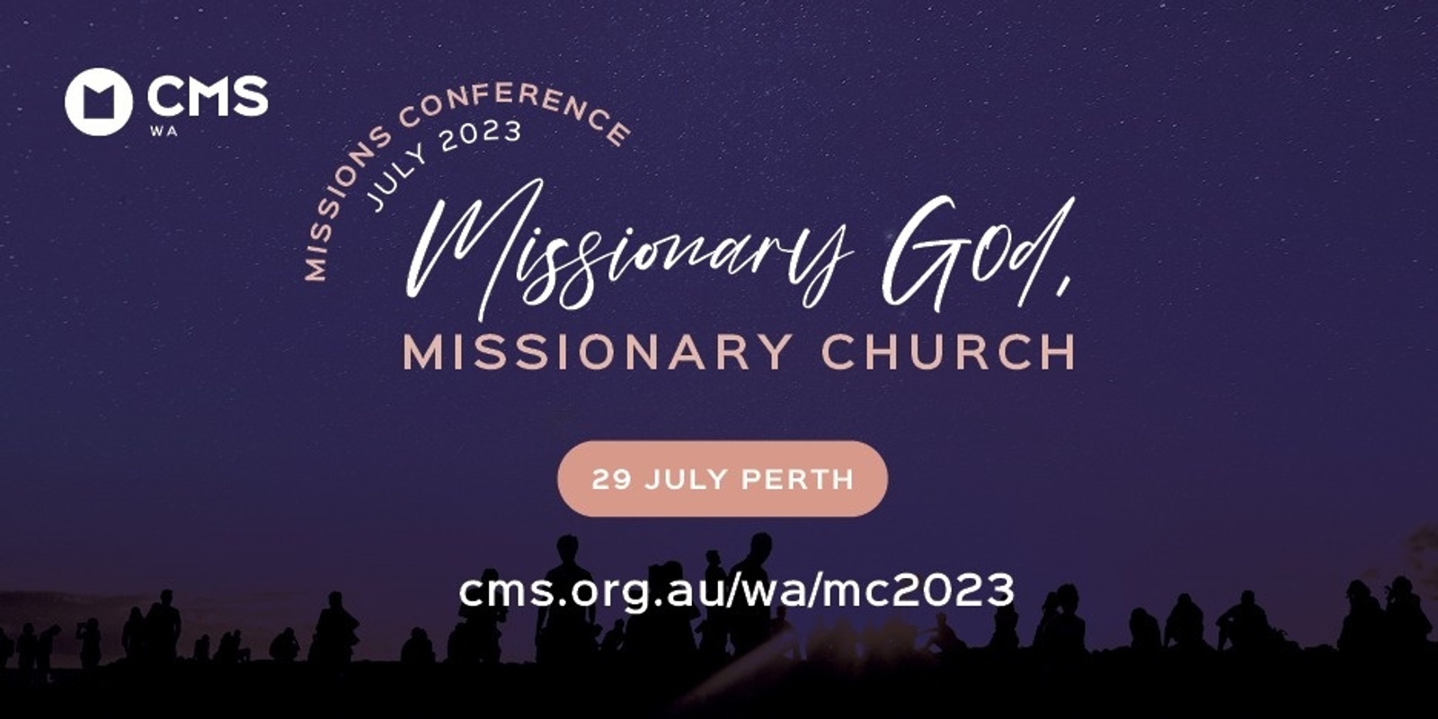 Banner image for CMS-WA Missions Conference 2023