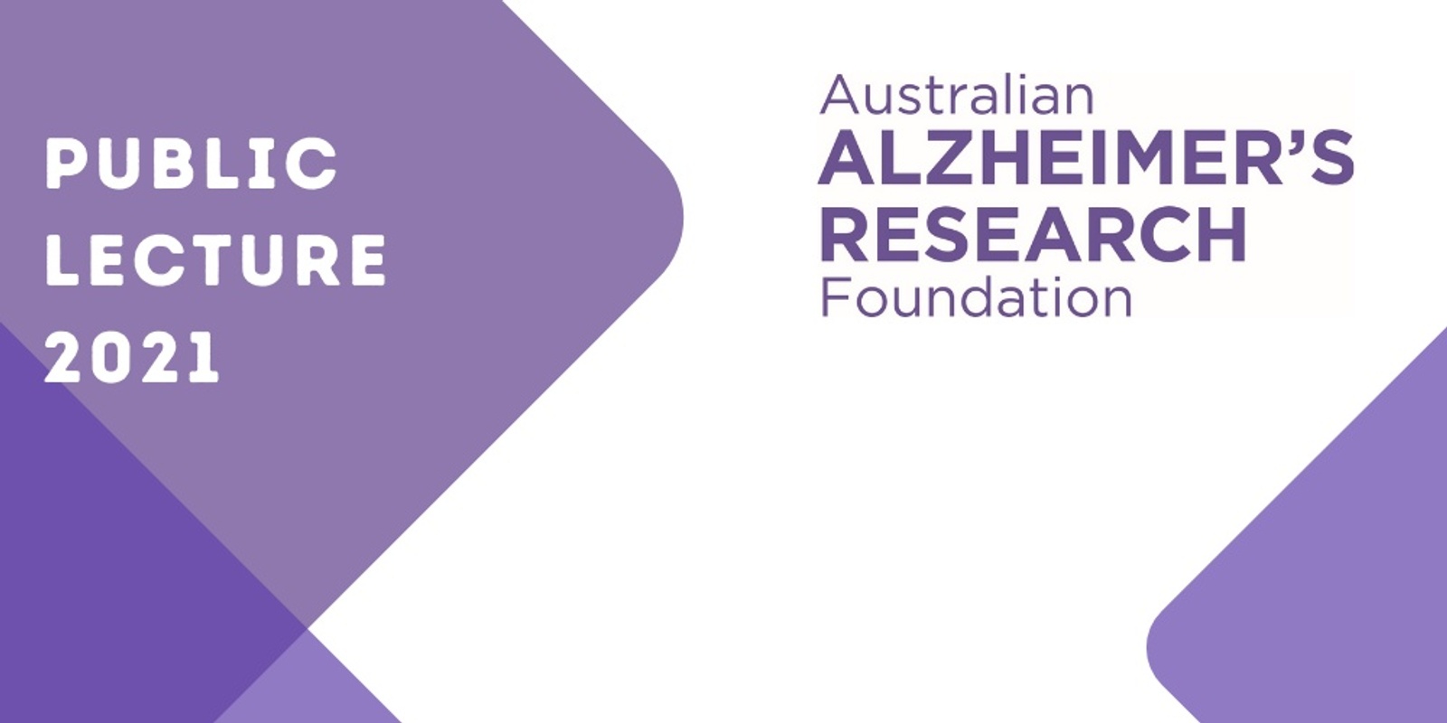Banner image for Australian Alzheimer's Research Foundation Public Lecture