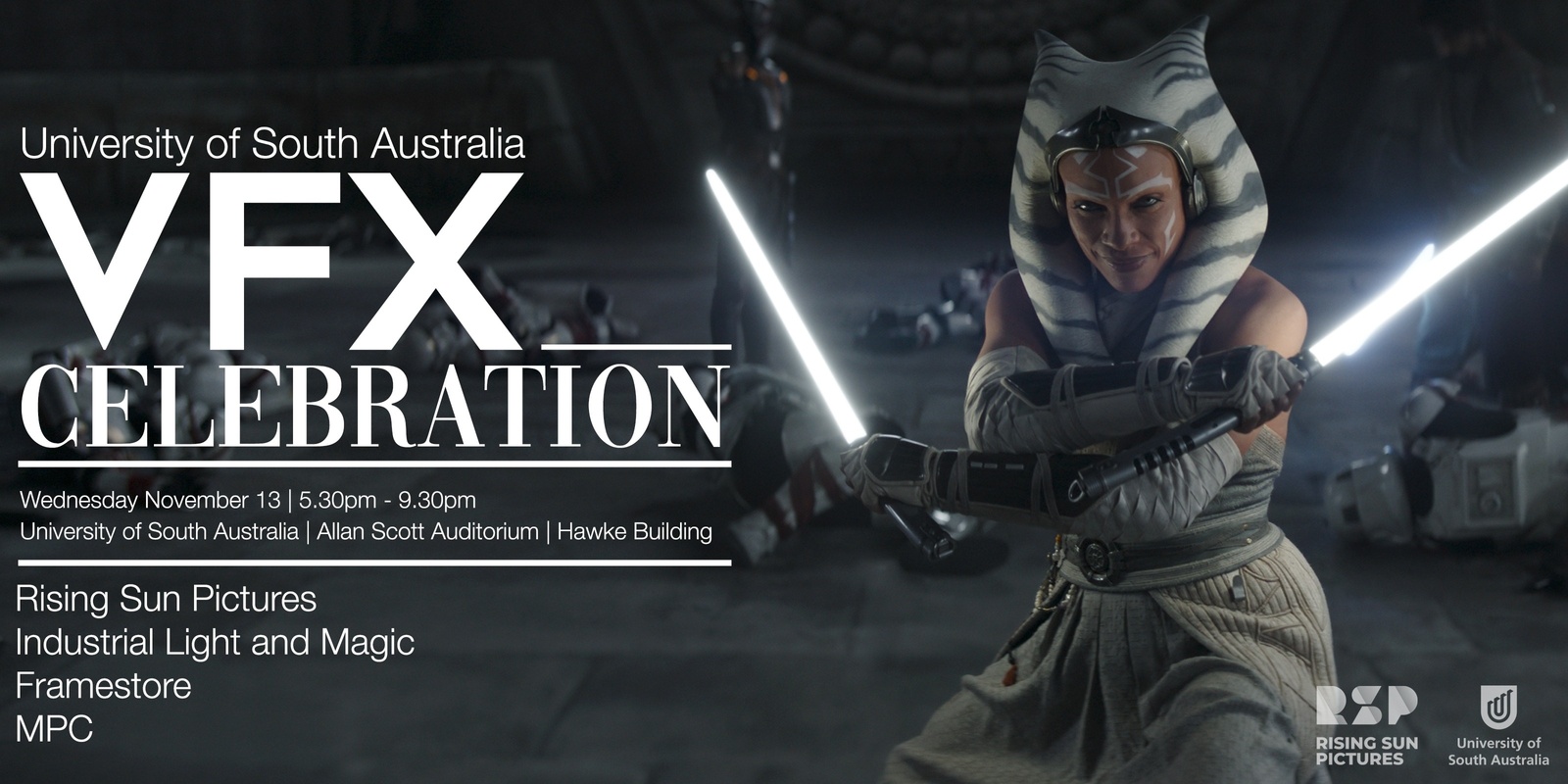 Banner image for University of South Australia VFX Celebration