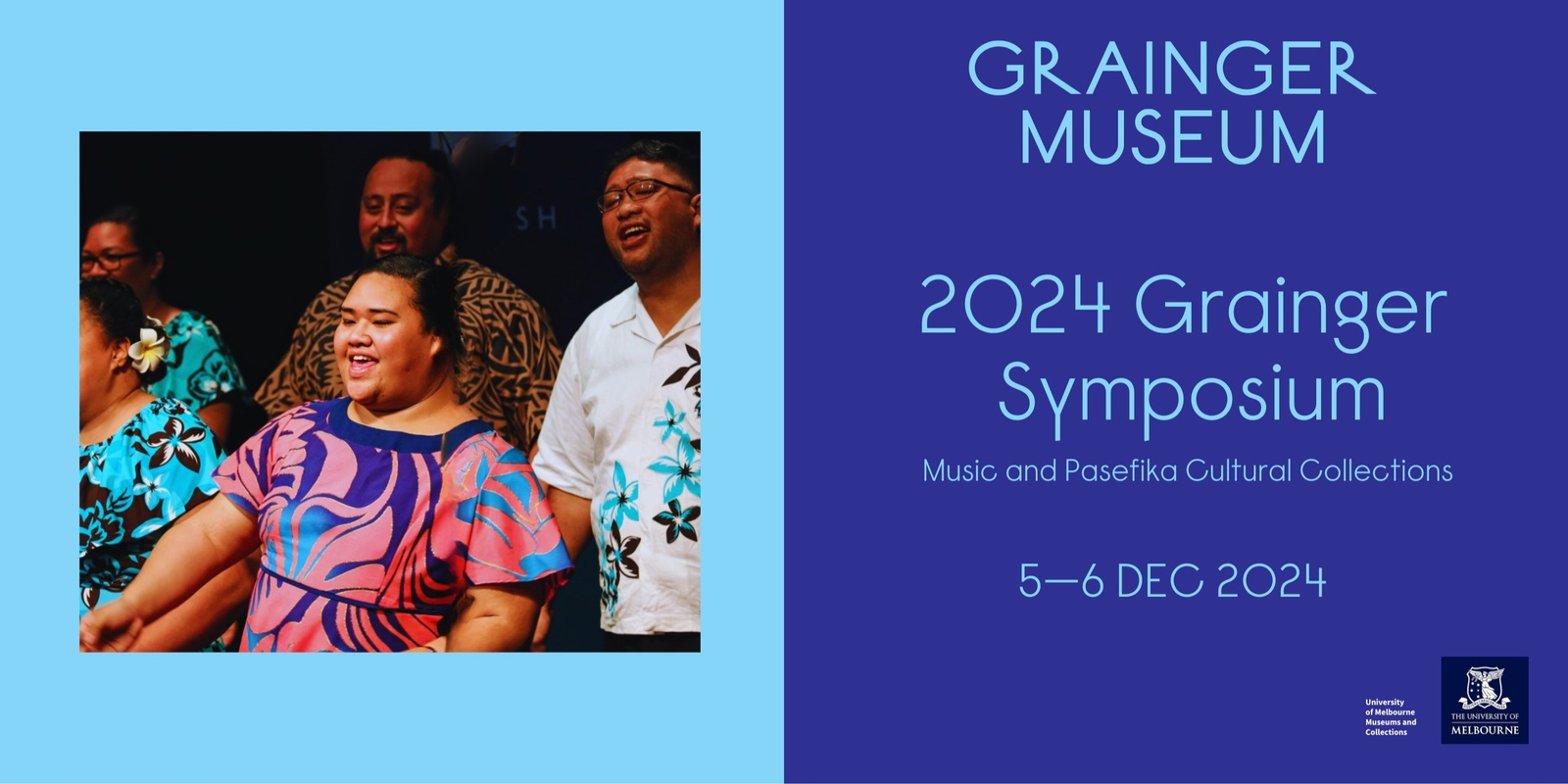 Banner image for 2024 Grainger Symposium: Music and Pasefika Cultural Collections