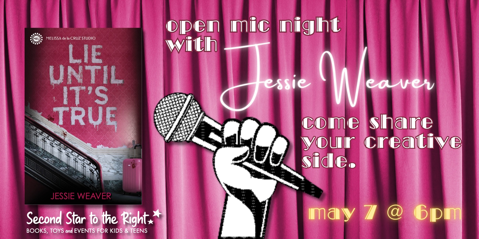Banner image for Open Mic Night with Jessie Weaver