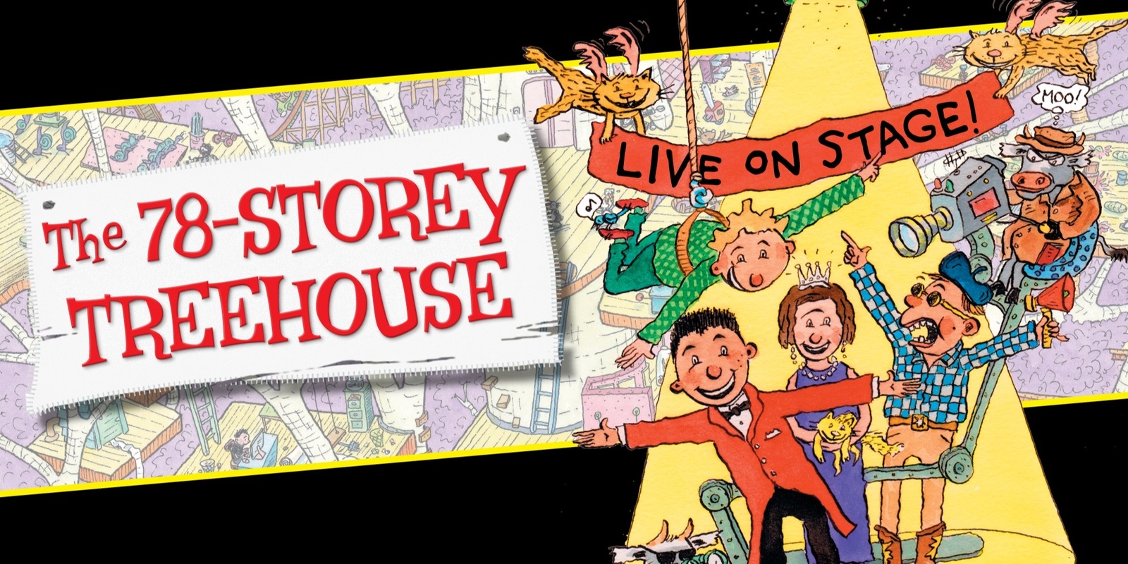 Banner image for The 78-Storey Treehouse – Live in Brisbane!