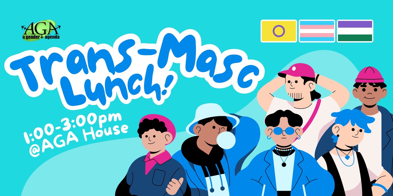 Banner image for Trans Masc Lunch - July