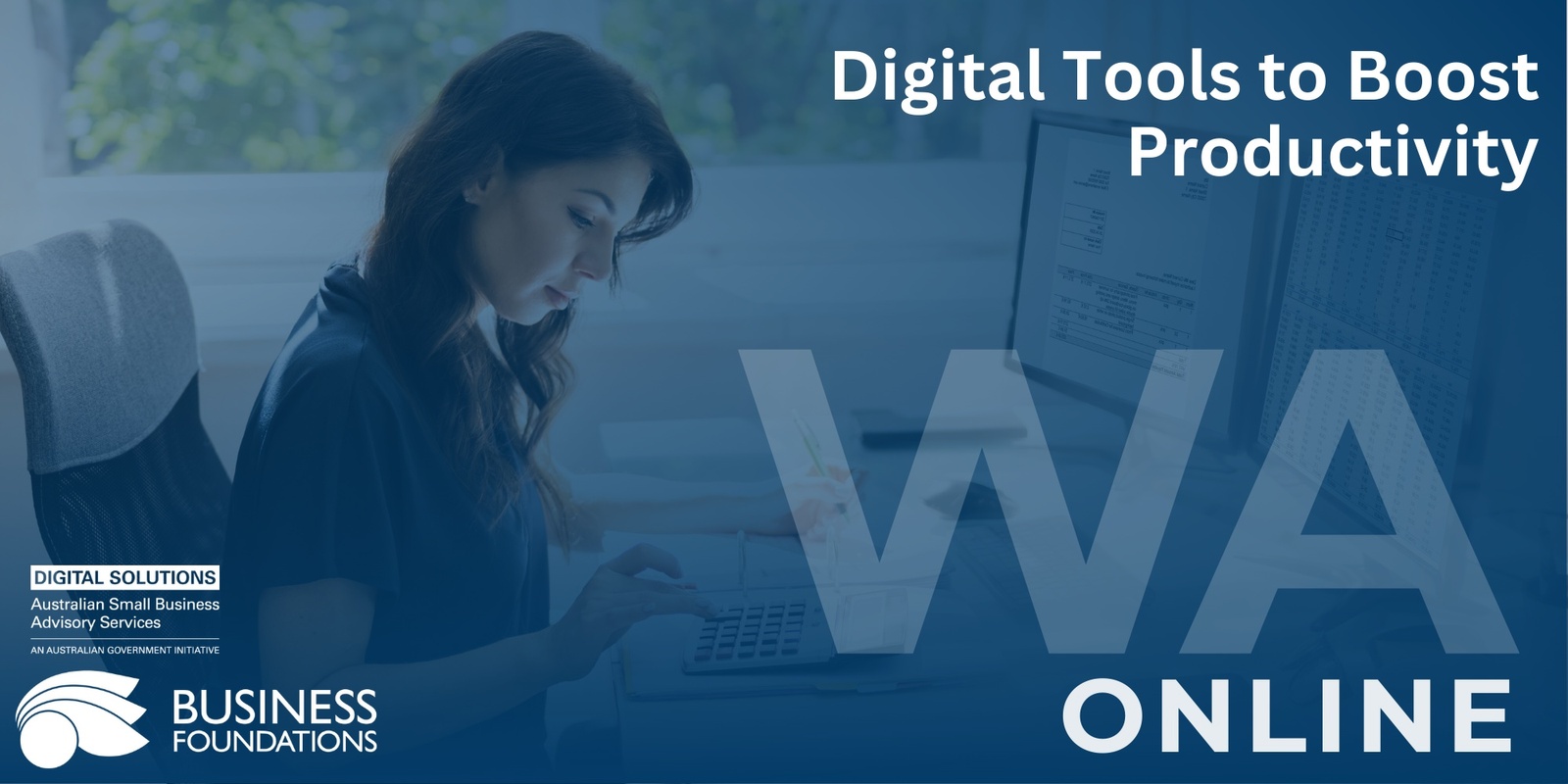 Banner image for Digital Tools to Boost Productivity - Online