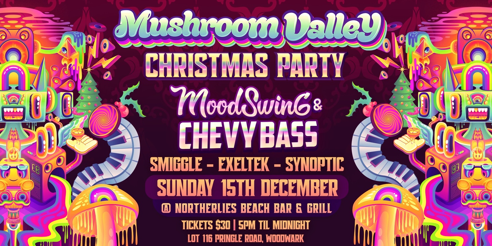 Banner image for Mushroom Valley Christmas Party 2024