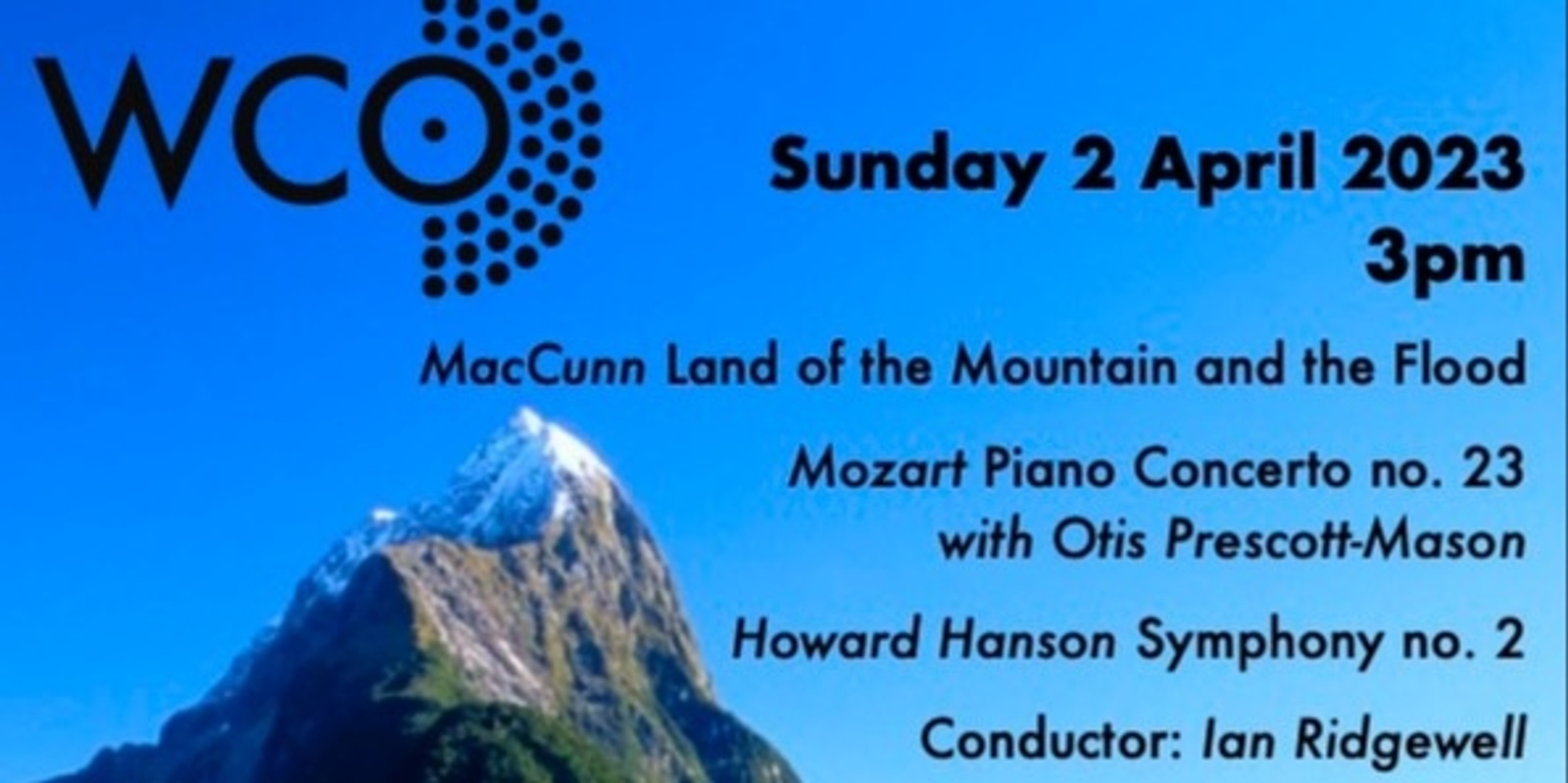 Wellington City Orchestra concert