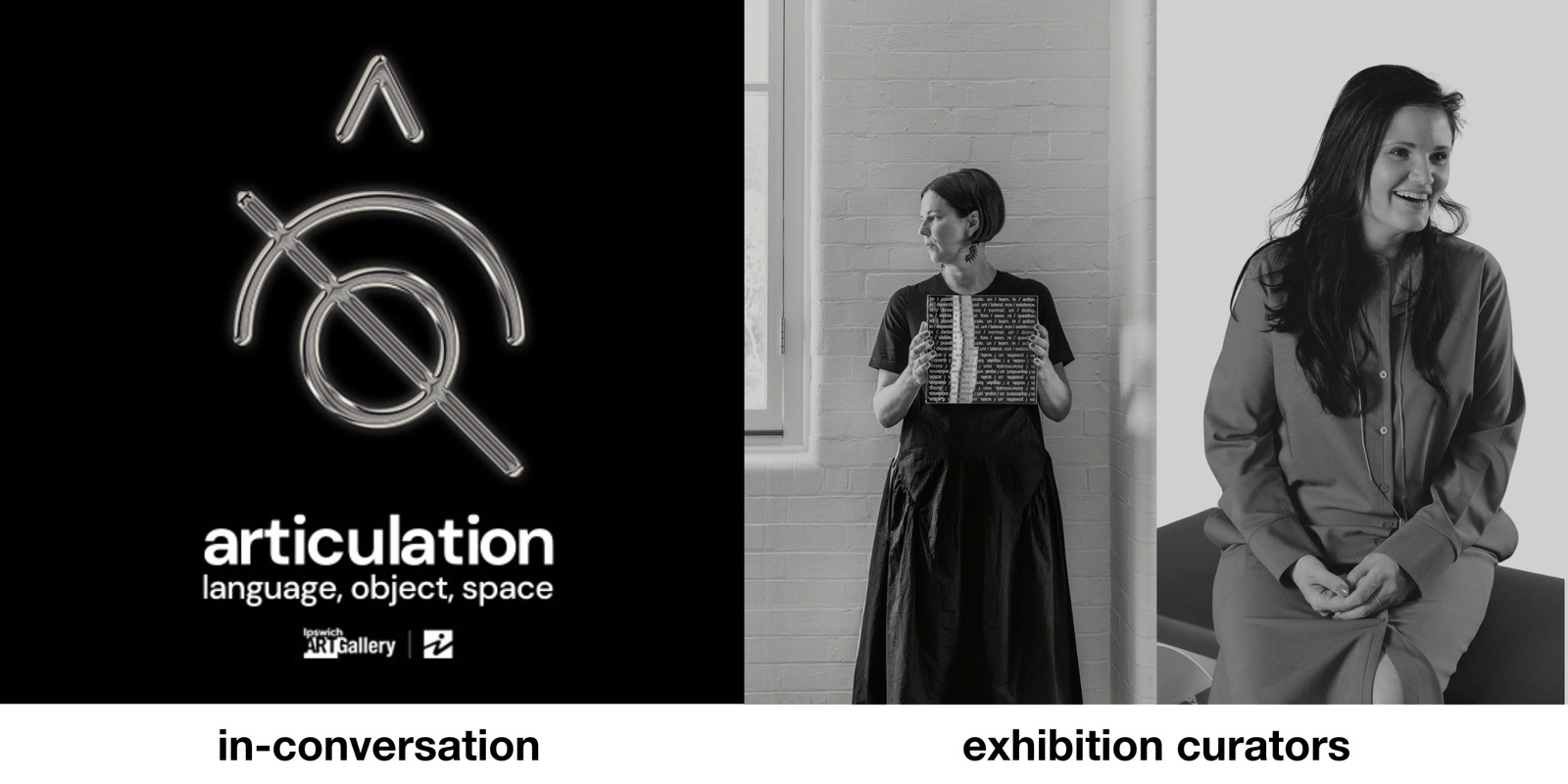Banner image for In-Conversation | Articulation: Language, Object, Space